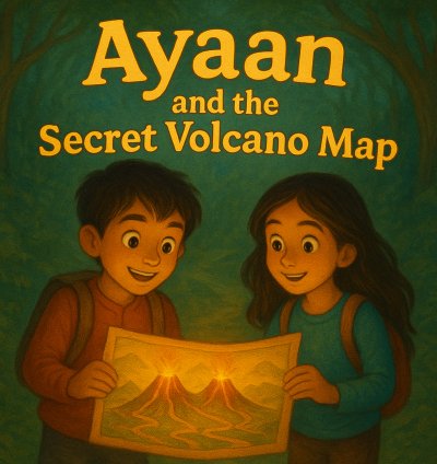 Ayaan and the Secret Volcano Map