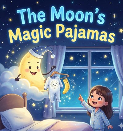 The Moon’s Magic Pajamas + Audio Book