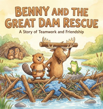Benny and the Great Dam Rescue + Audio Book